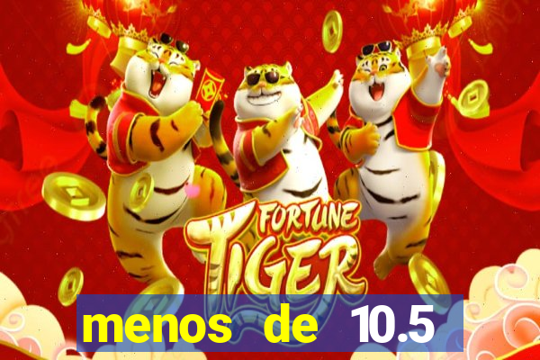 menos de 10.5 escanteios o que significa